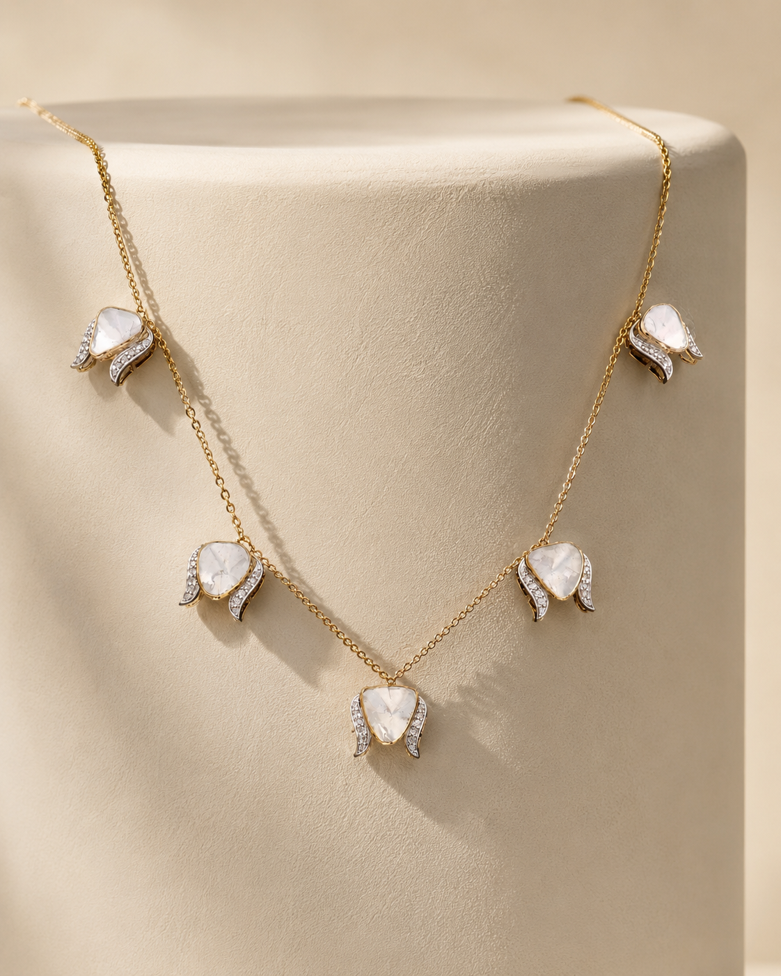 Iraaya Uncut Diamond Necklace