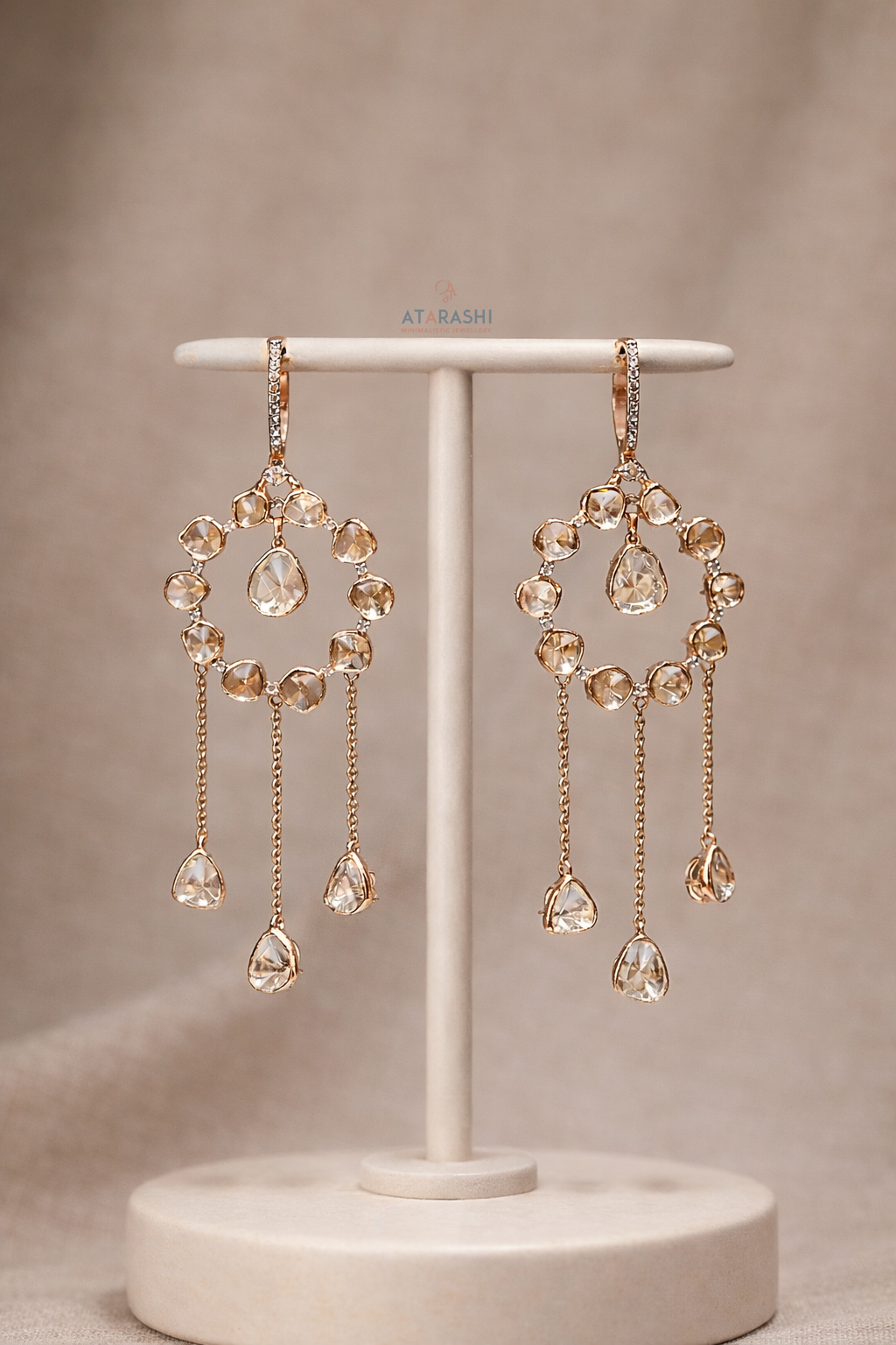 Hiyana Polki Earrings