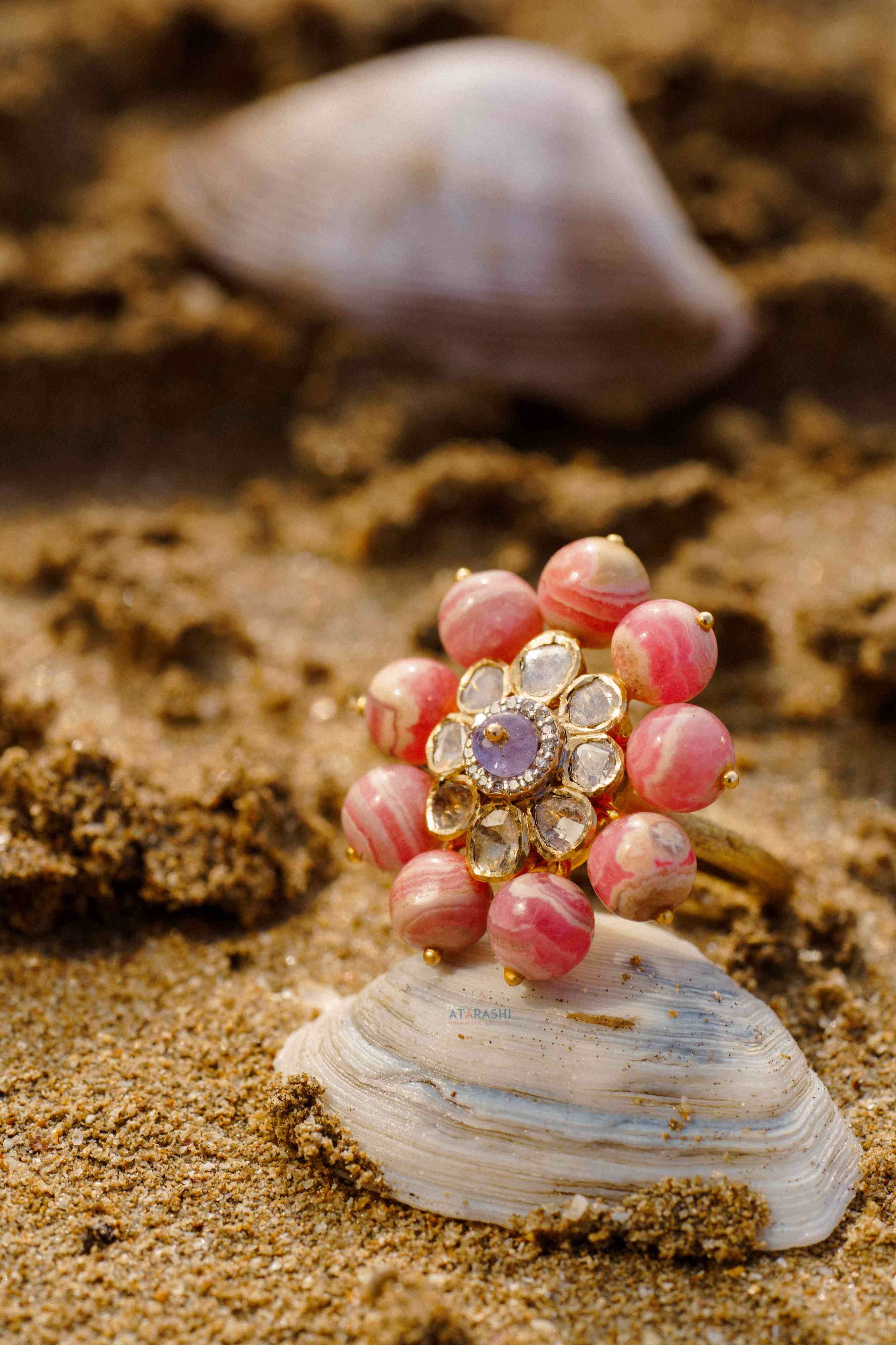 Rose bloom
cocktail ring