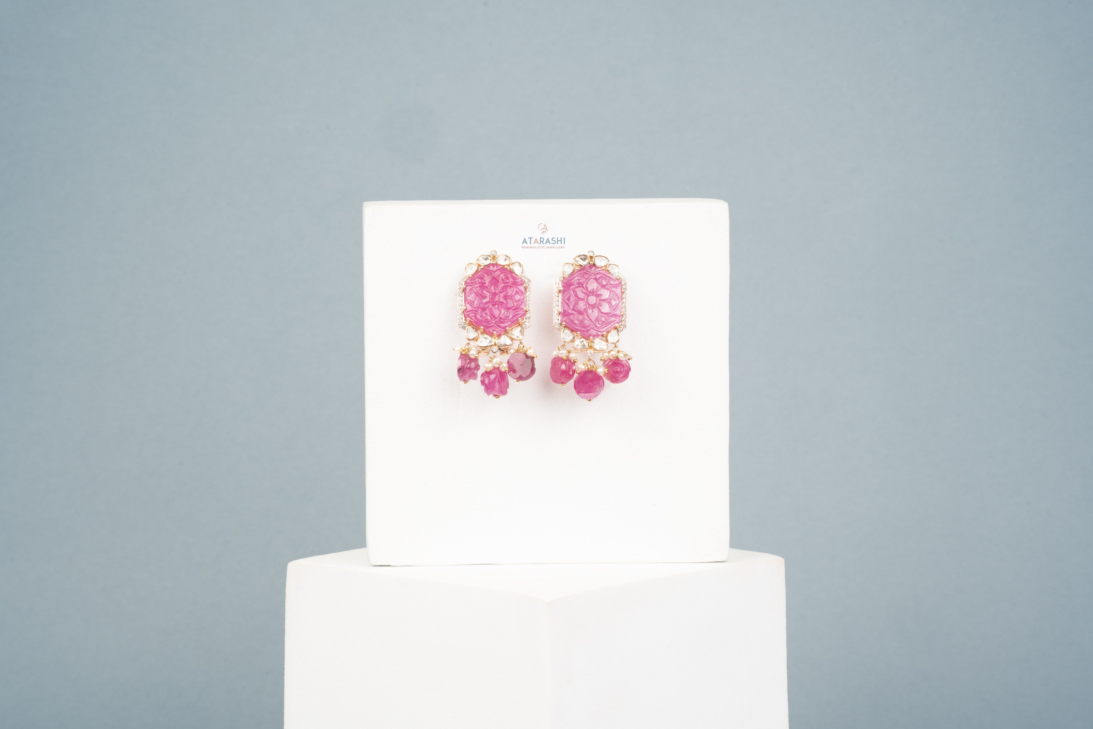 Fuchsia Bloom Earrings