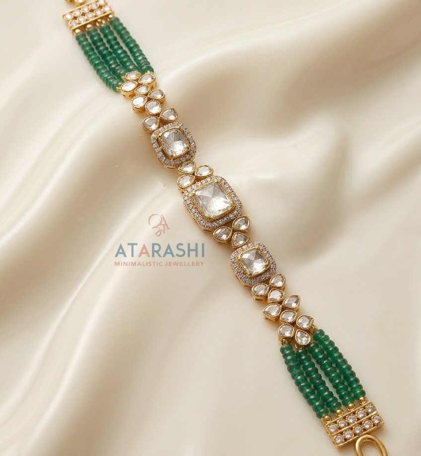 Élan Emerald Diamond Bracelet