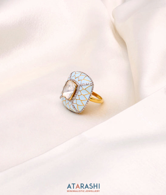 Ivory Maze ring