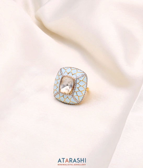 Ivory Maze ring