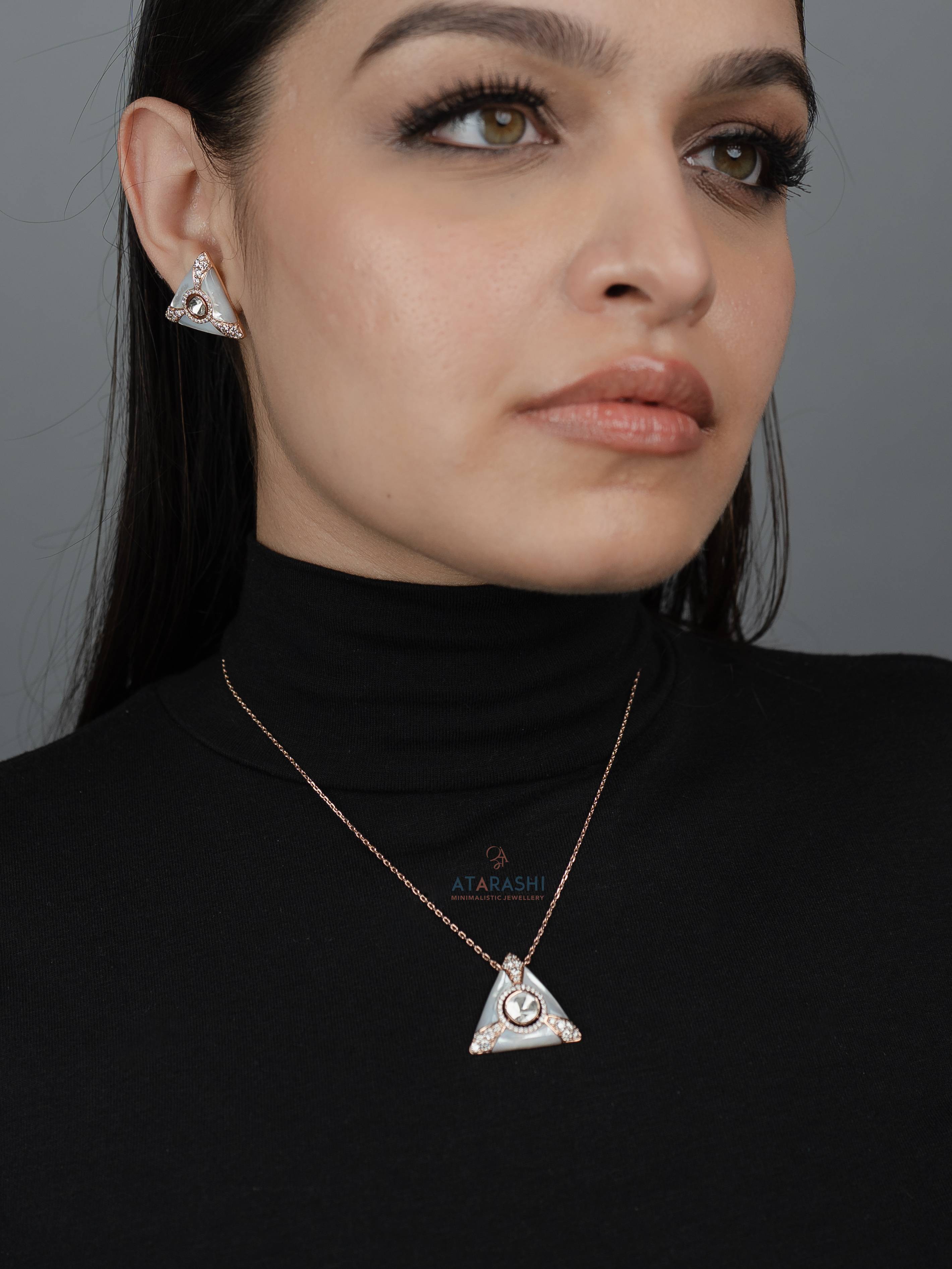 Trilaya Radiant Charm Pendant