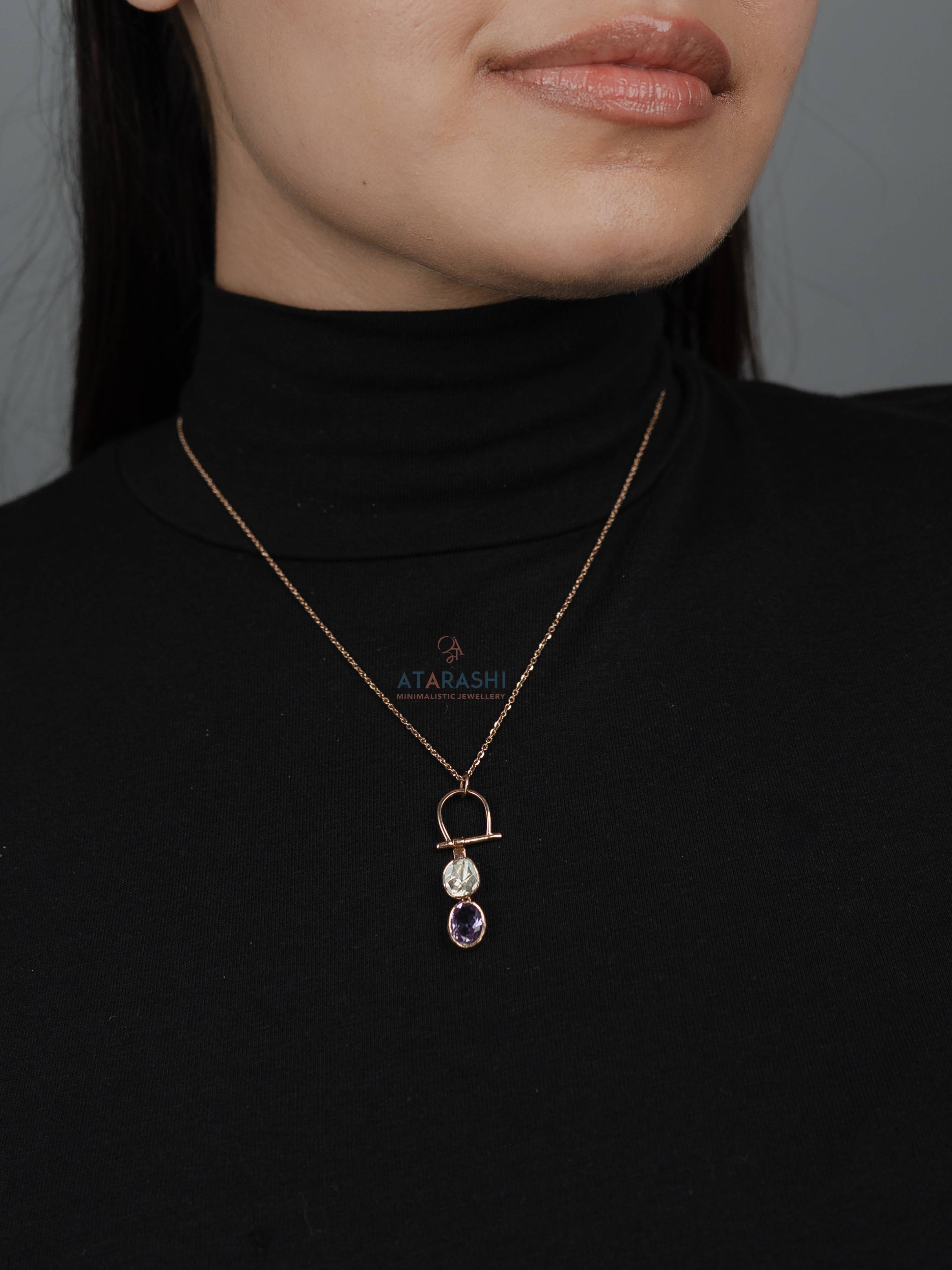 Lavender Amora Necklace