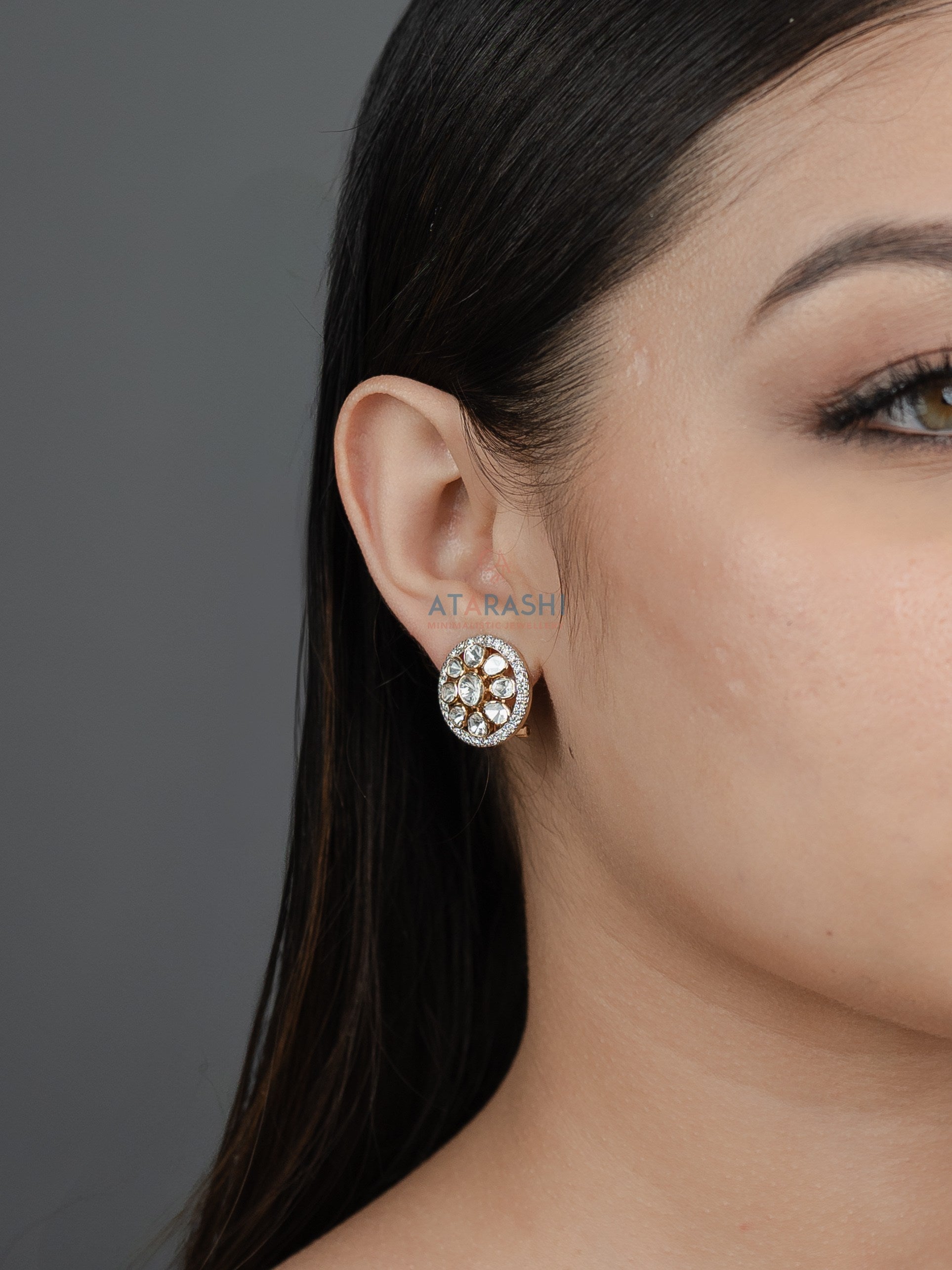 Amber Radiance Studs