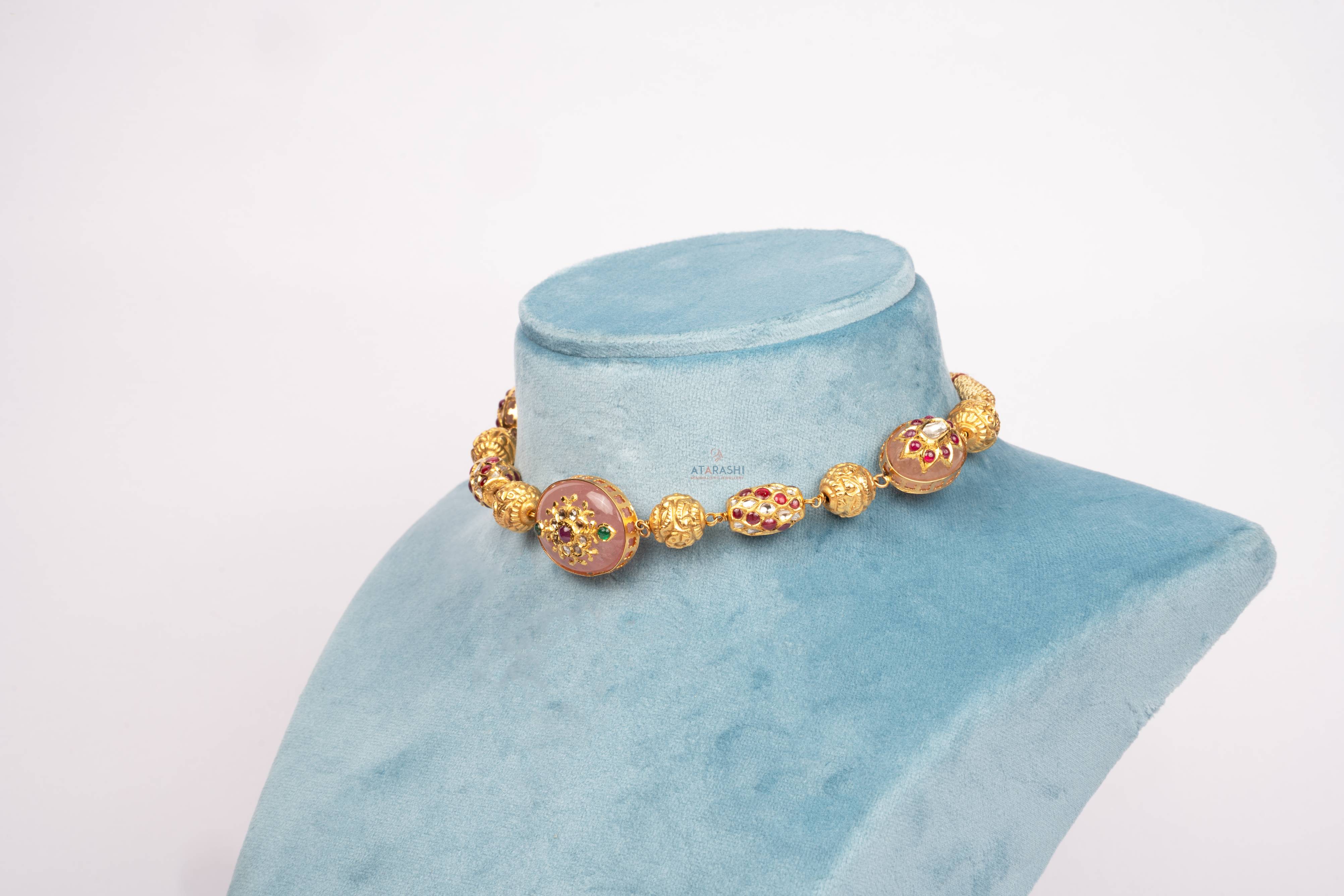 Suhana Meenakari Bead Choker