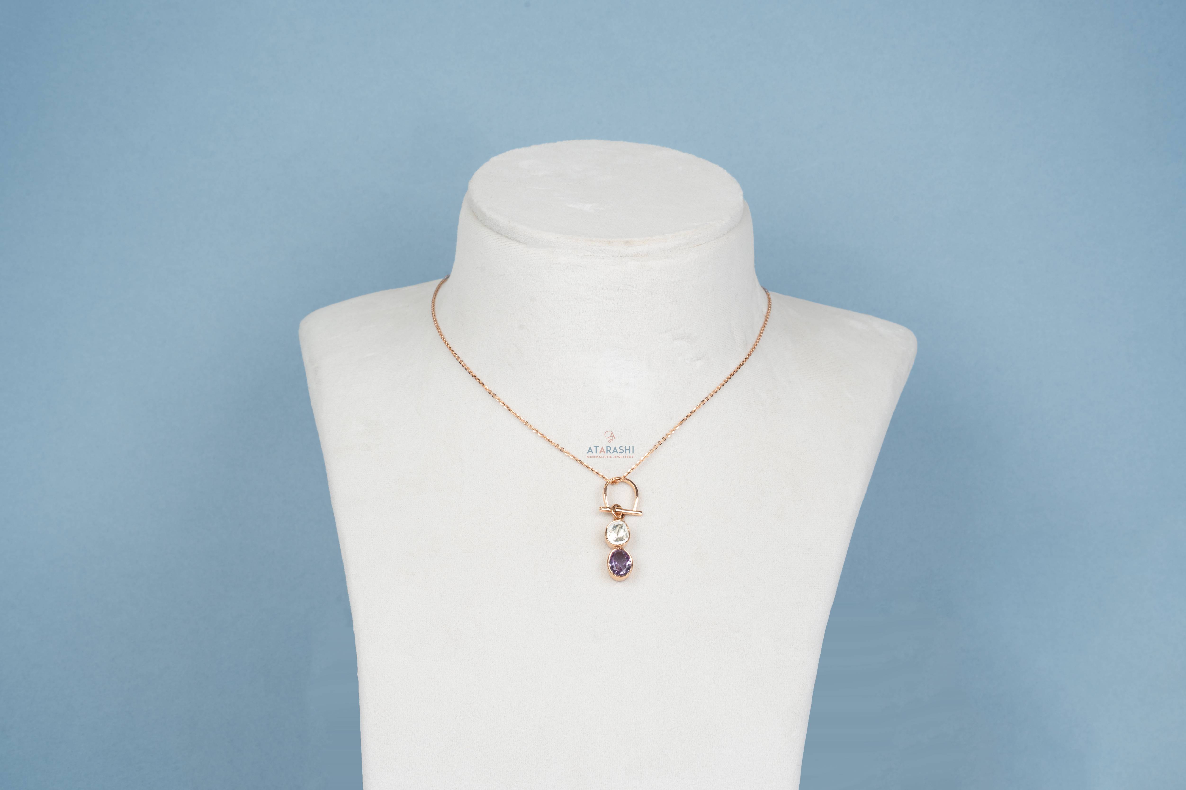 Lavender Amora Necklace