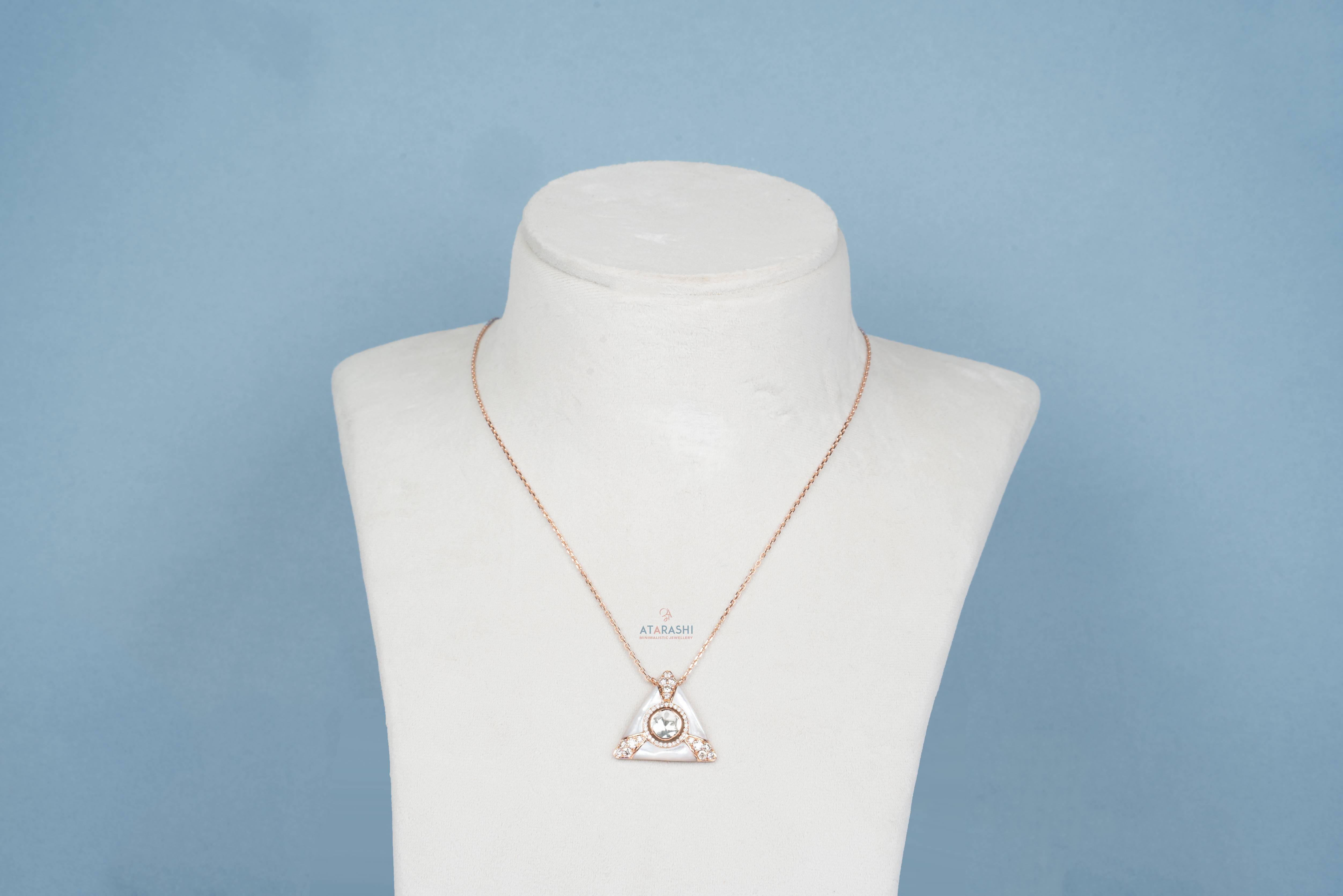 Trilaya Radiant Charm Pendant