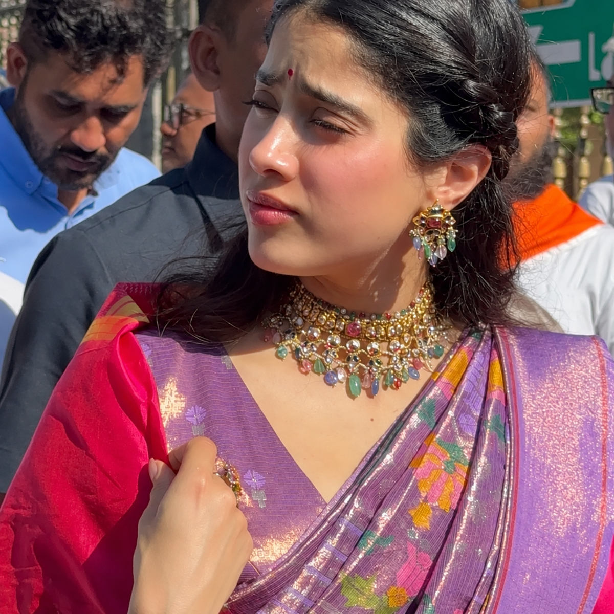 Rangmahal Polki Necklace Set