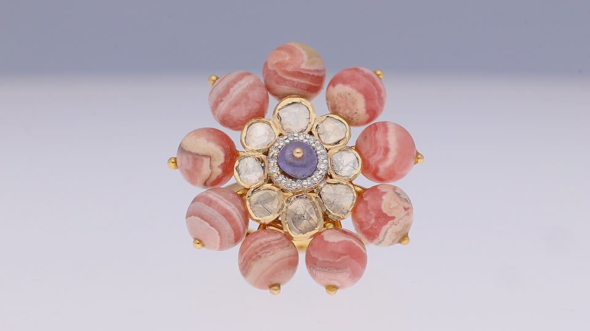 Rose bloom
cocktail ring