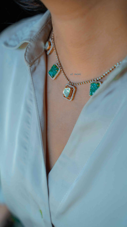 Regal Squares Neckpiece