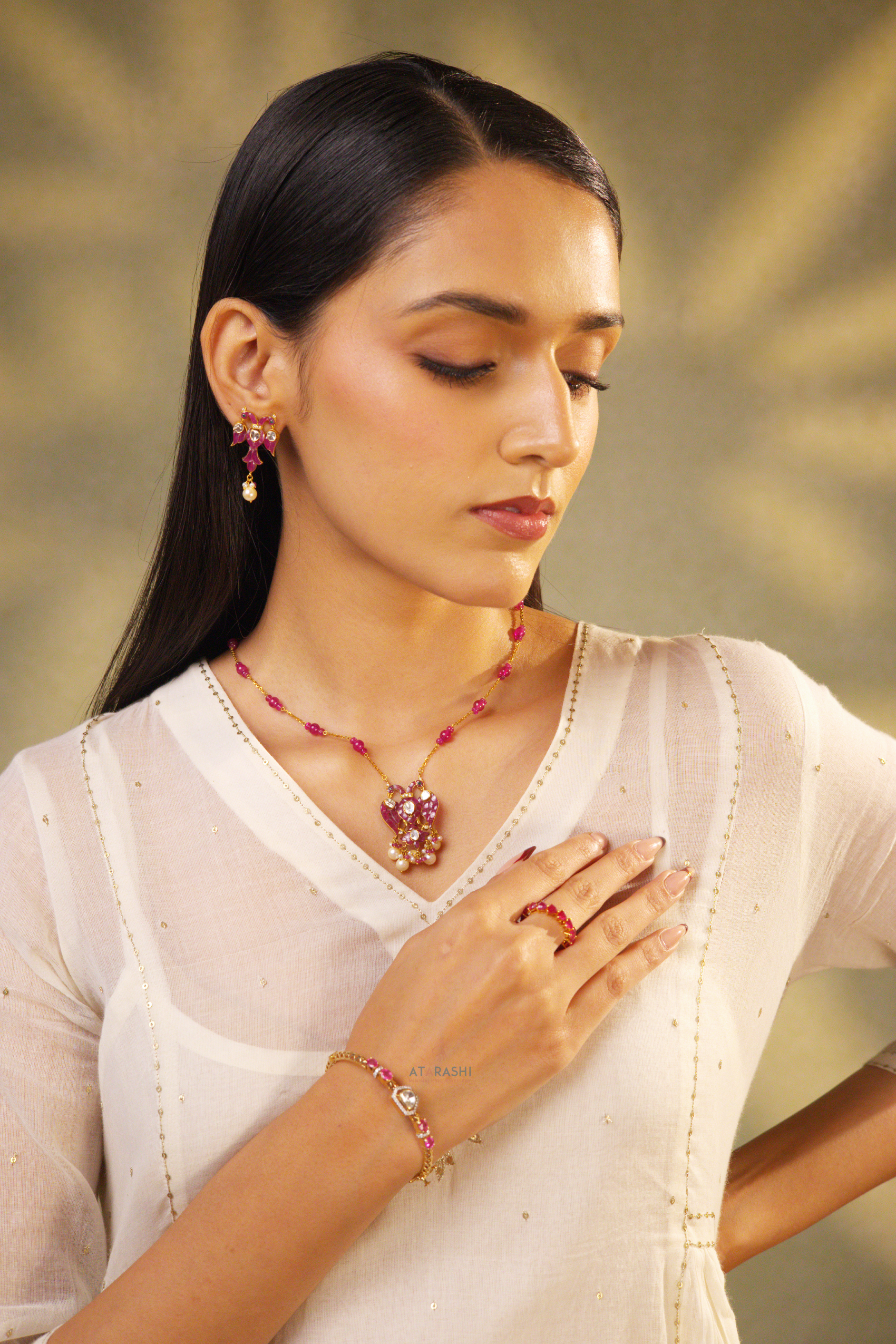 Rubina Floral Bracelet