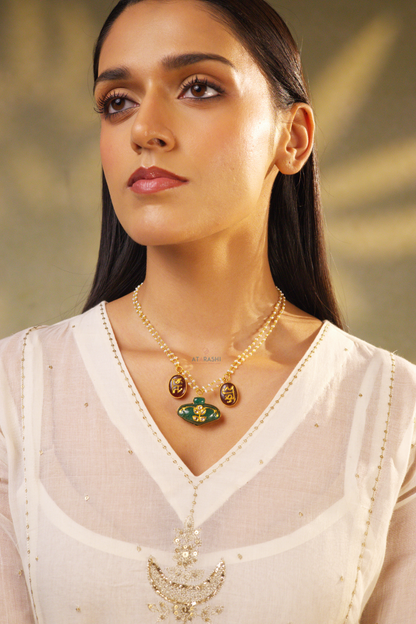 Sabr-Shukr Stone Necklace
