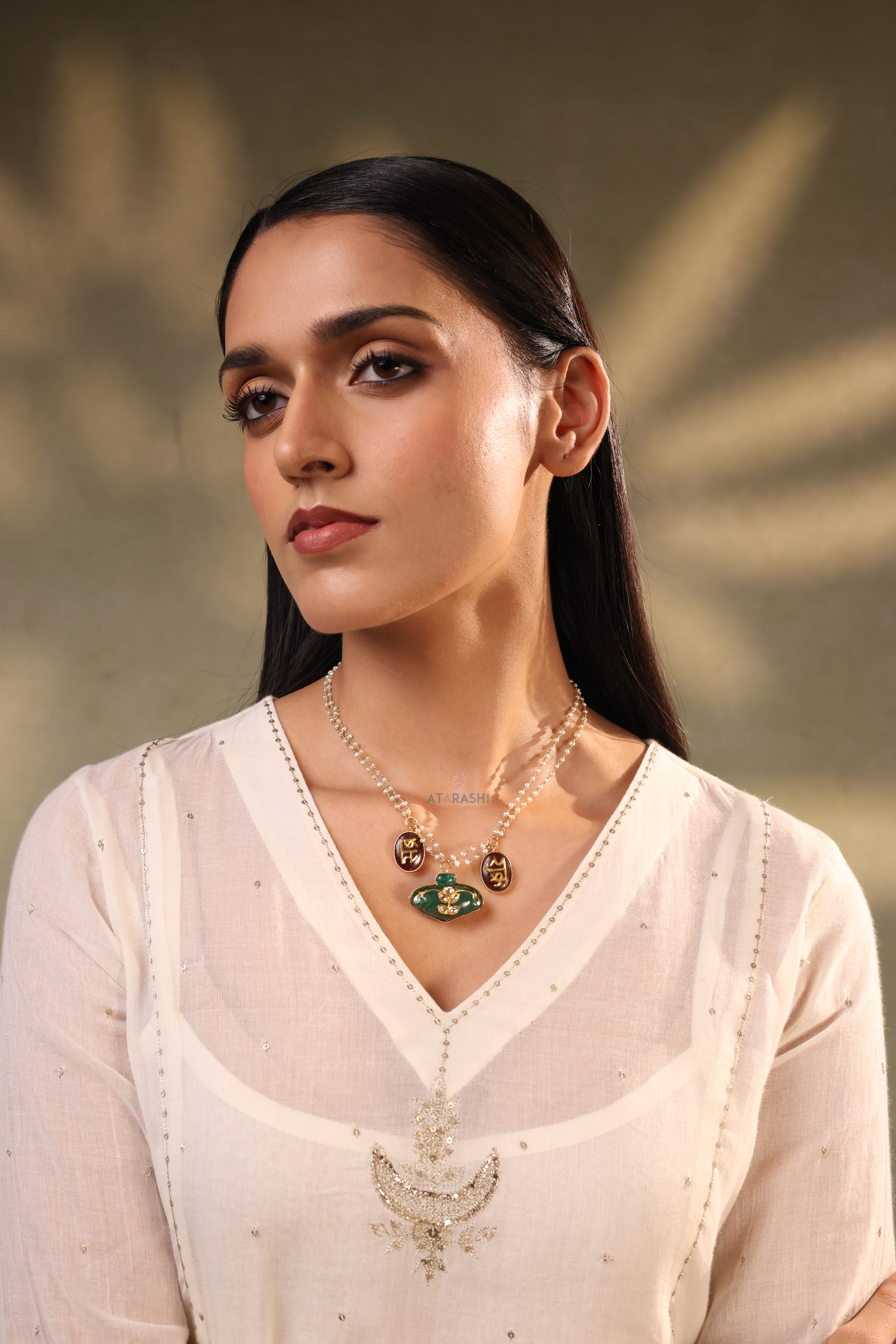 Sabr-Shukr Stone Necklace