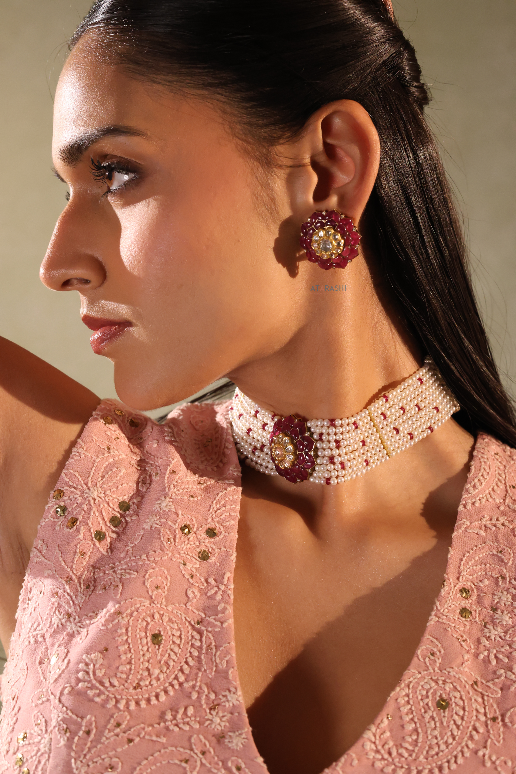 Razia Ruby Studs