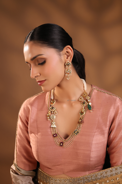 Saumya Pearl-Kundan Haar
