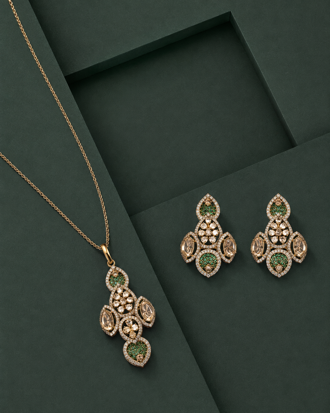 Anvika Pendant Set