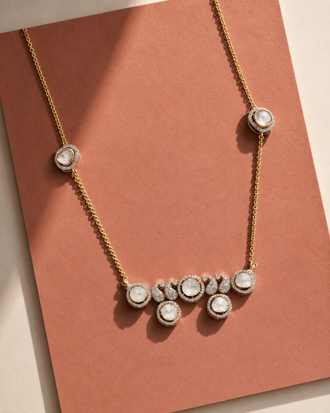 Nayara Uncut Diamond Necklace