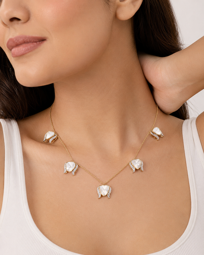 Iraaya Uncut Diamond Necklace