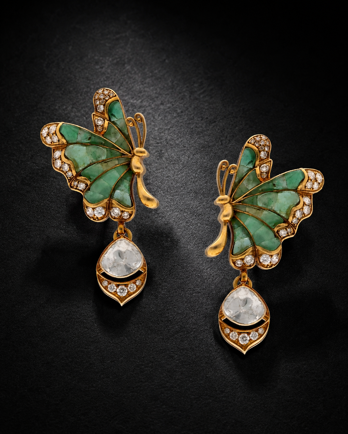 Titli Uncut Diamond Earrings