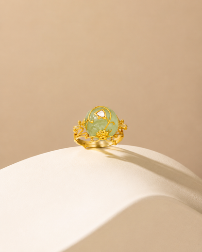 Ruhaani Russian Emerald Ring