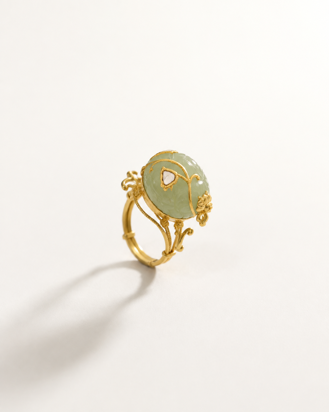 Ruhaani Russian Emerald Ring