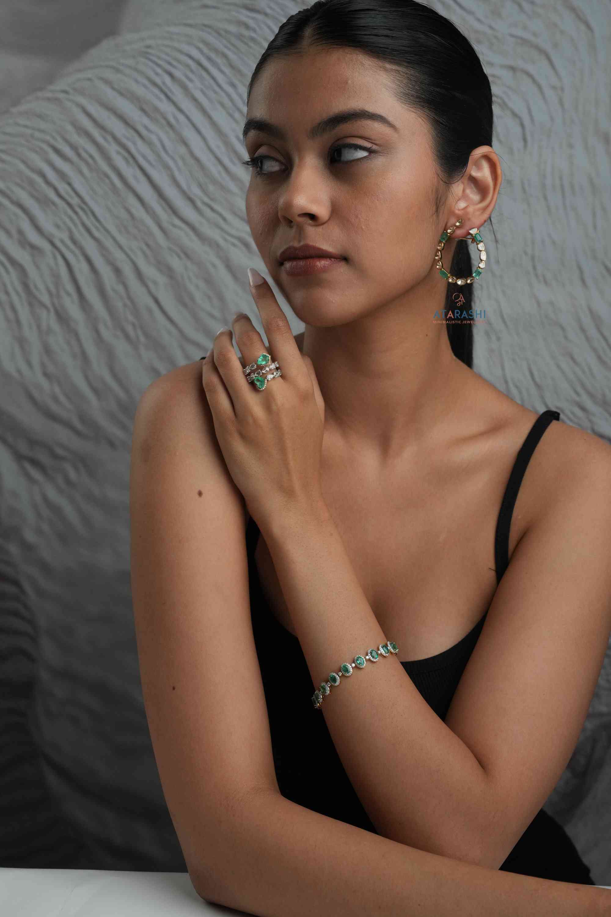 Golden Twist Hoops