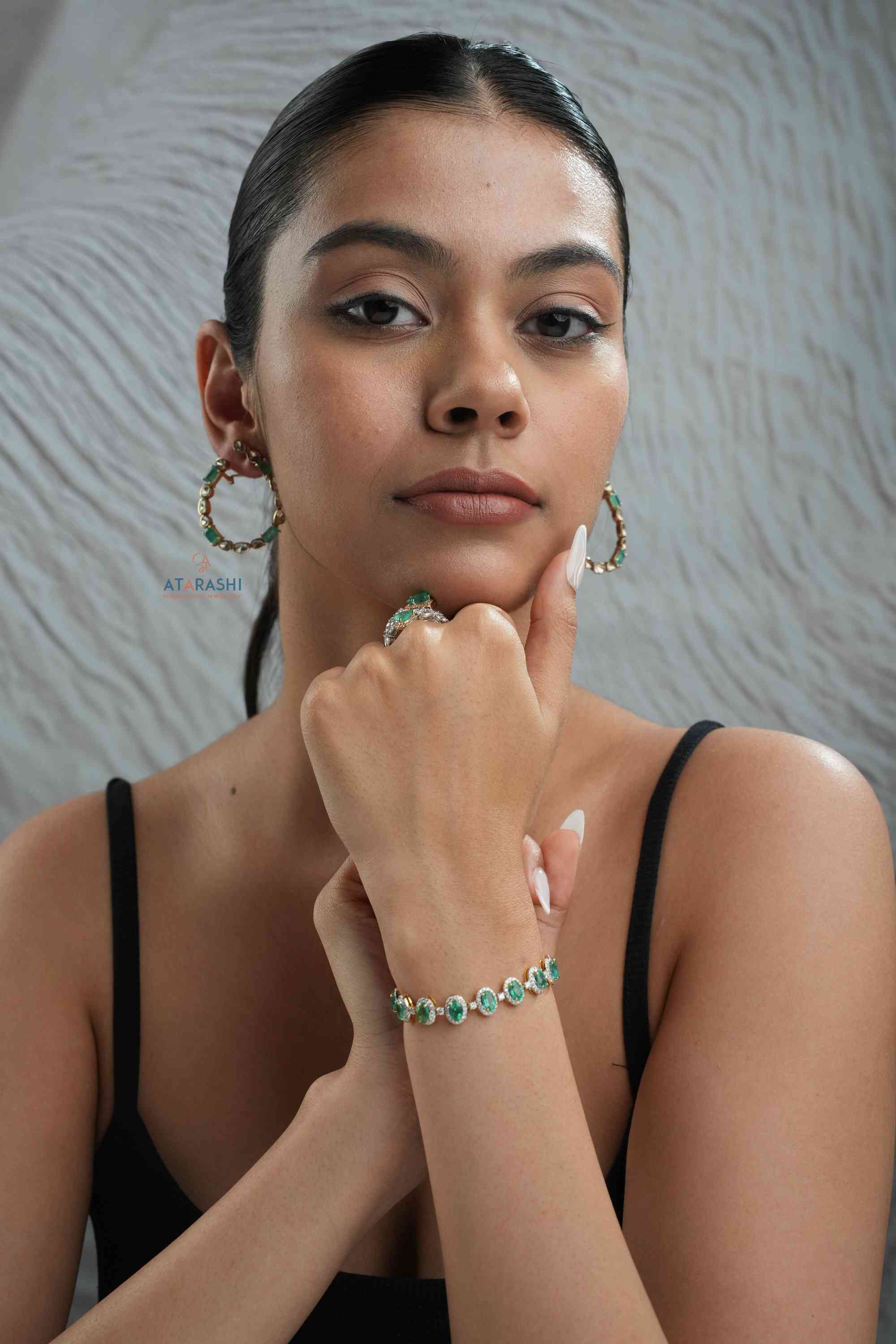 Golden Twist Hoops