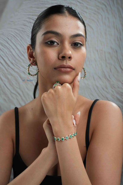 Golden Twist Hoops