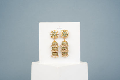 Sage Royale Jhumka Drops