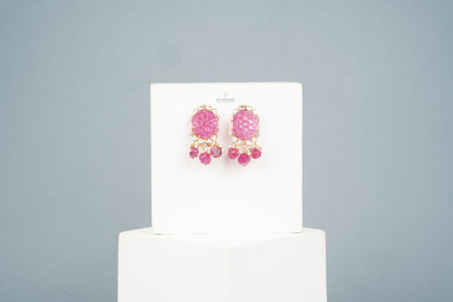 Fuchsia Bloom Earrings