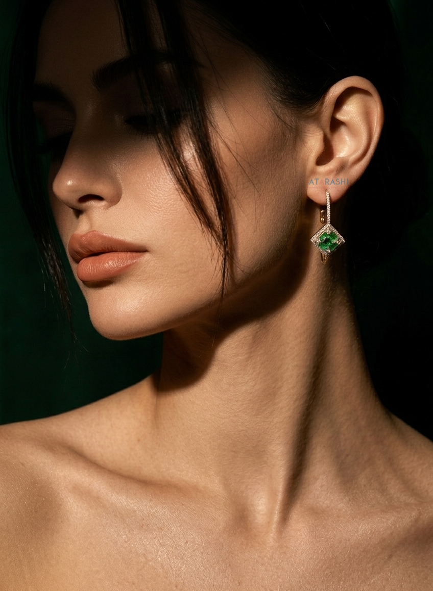 Emerelle Prism Luxe Hoops