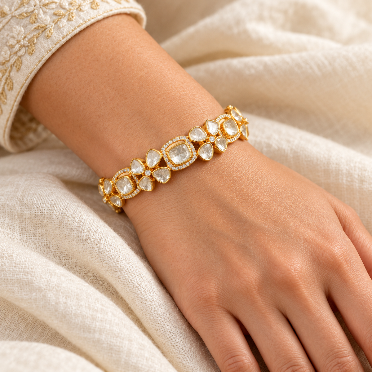Juhi Polki Bangle