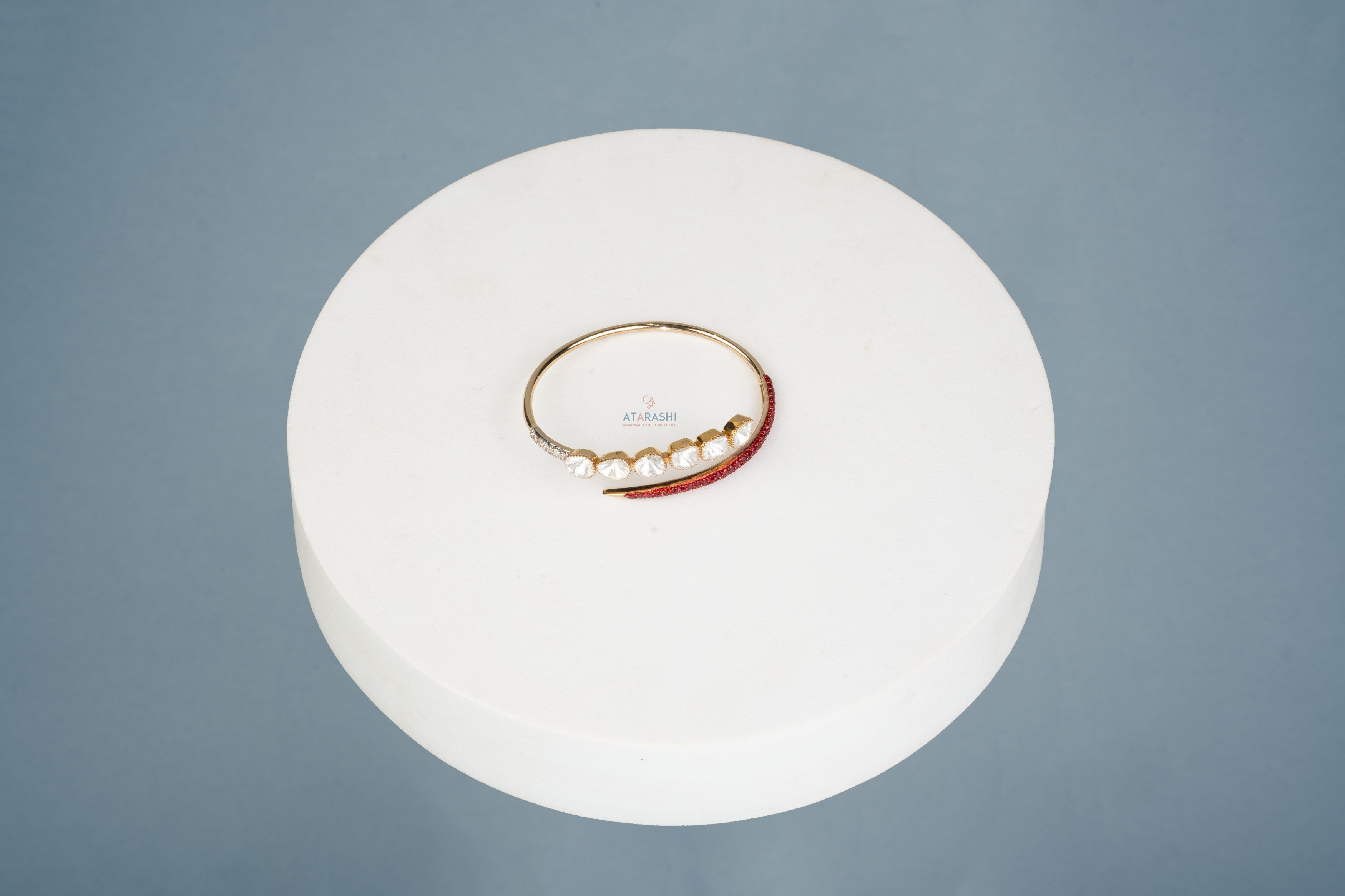 Classic Red Gemstone Bracelet