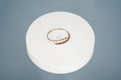 Classic Red Gemstone Bracelet