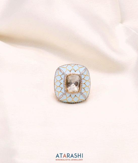 Ivory Maze ring