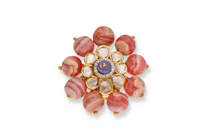 Rose bloom 
cocktail ring