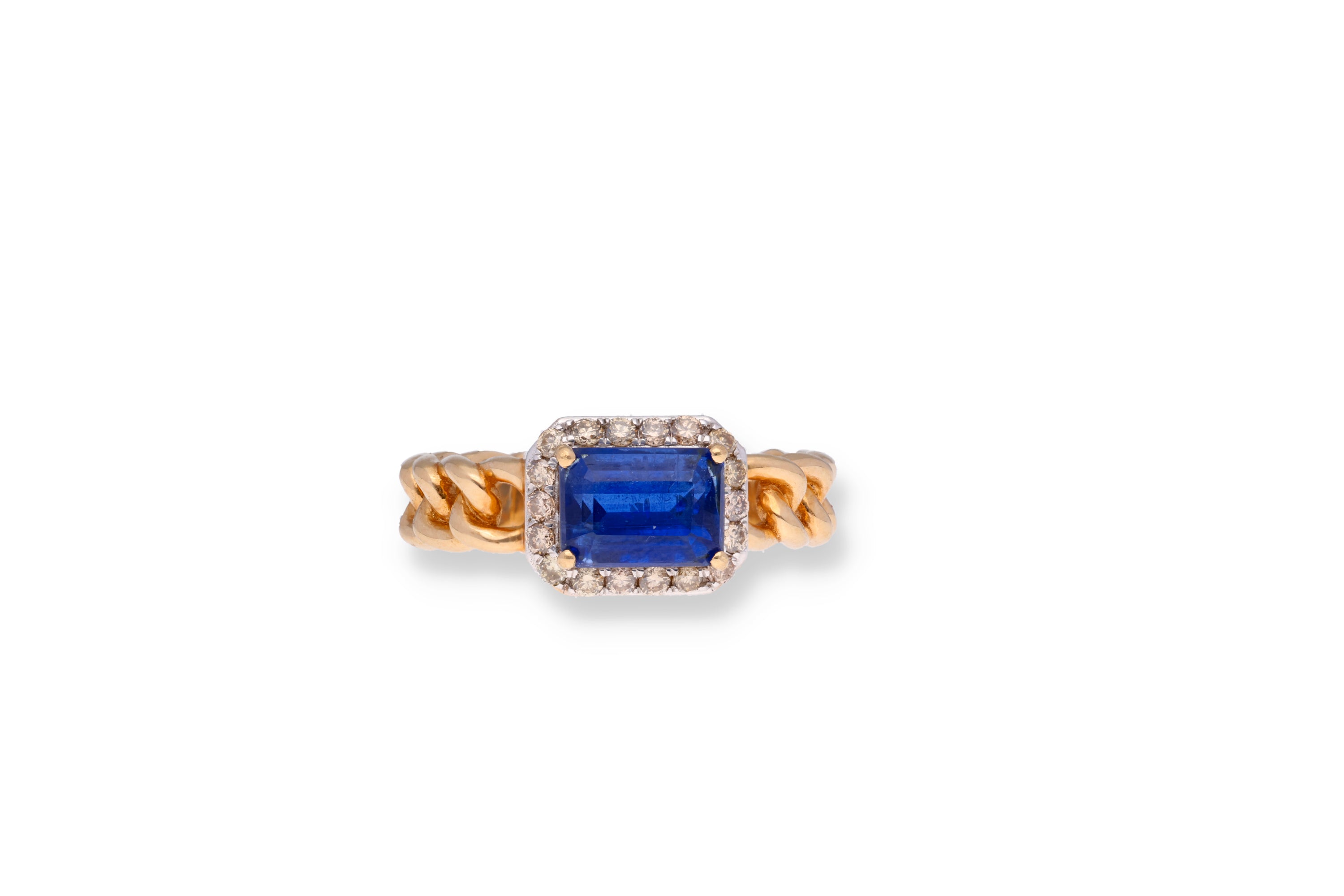 Royal sapphire chainlink