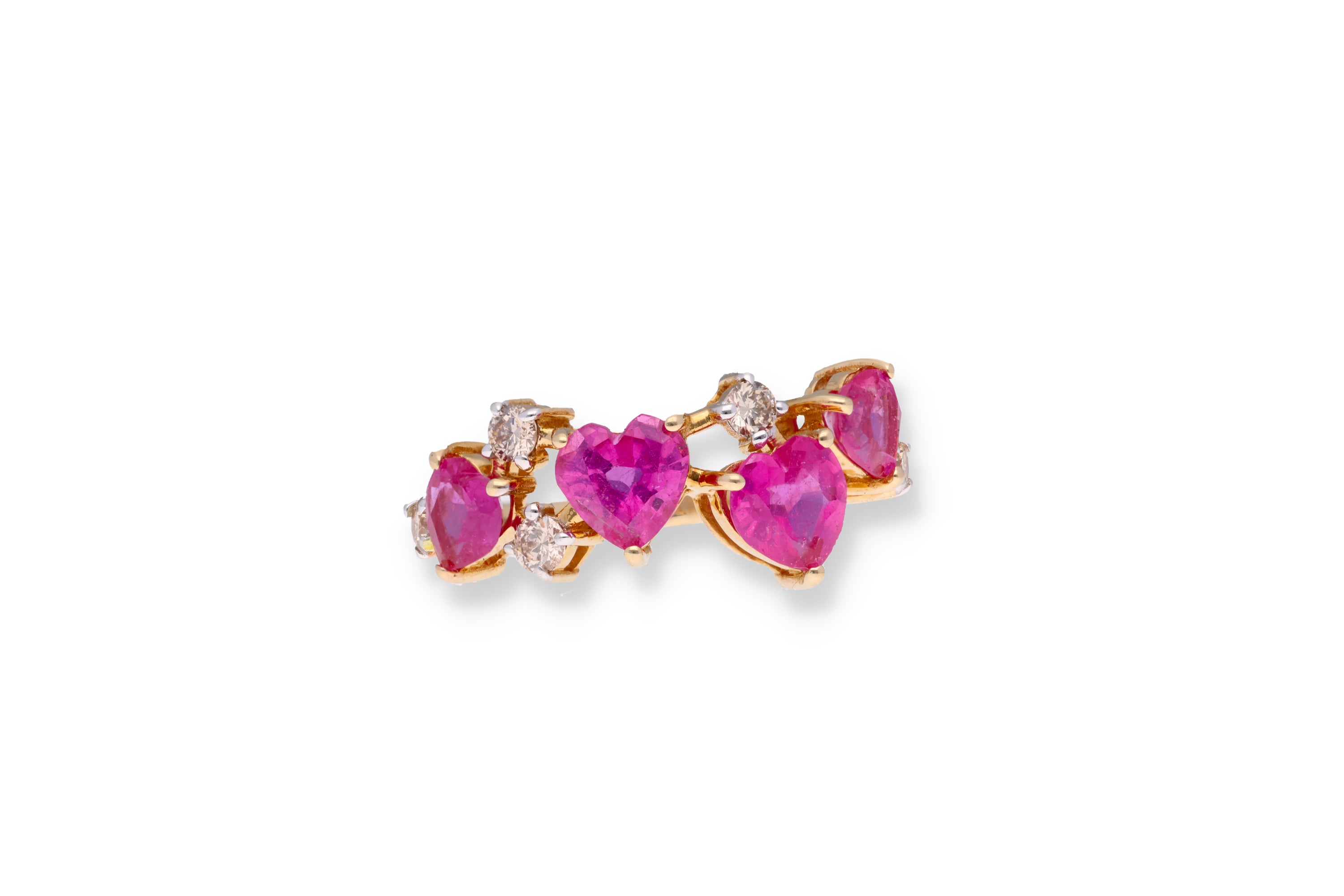 Blush hearts