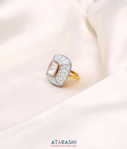 Ivory Maze ring