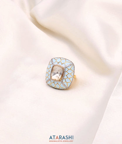 Ivory Maze ring