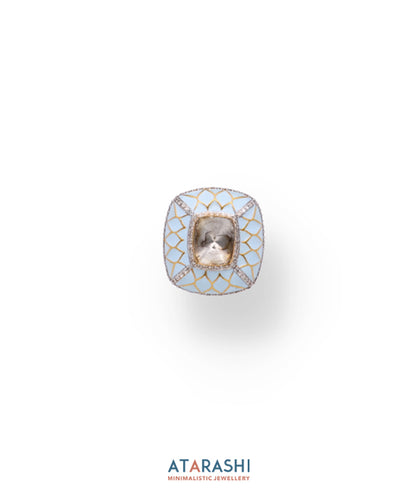 Ivory Maze ring