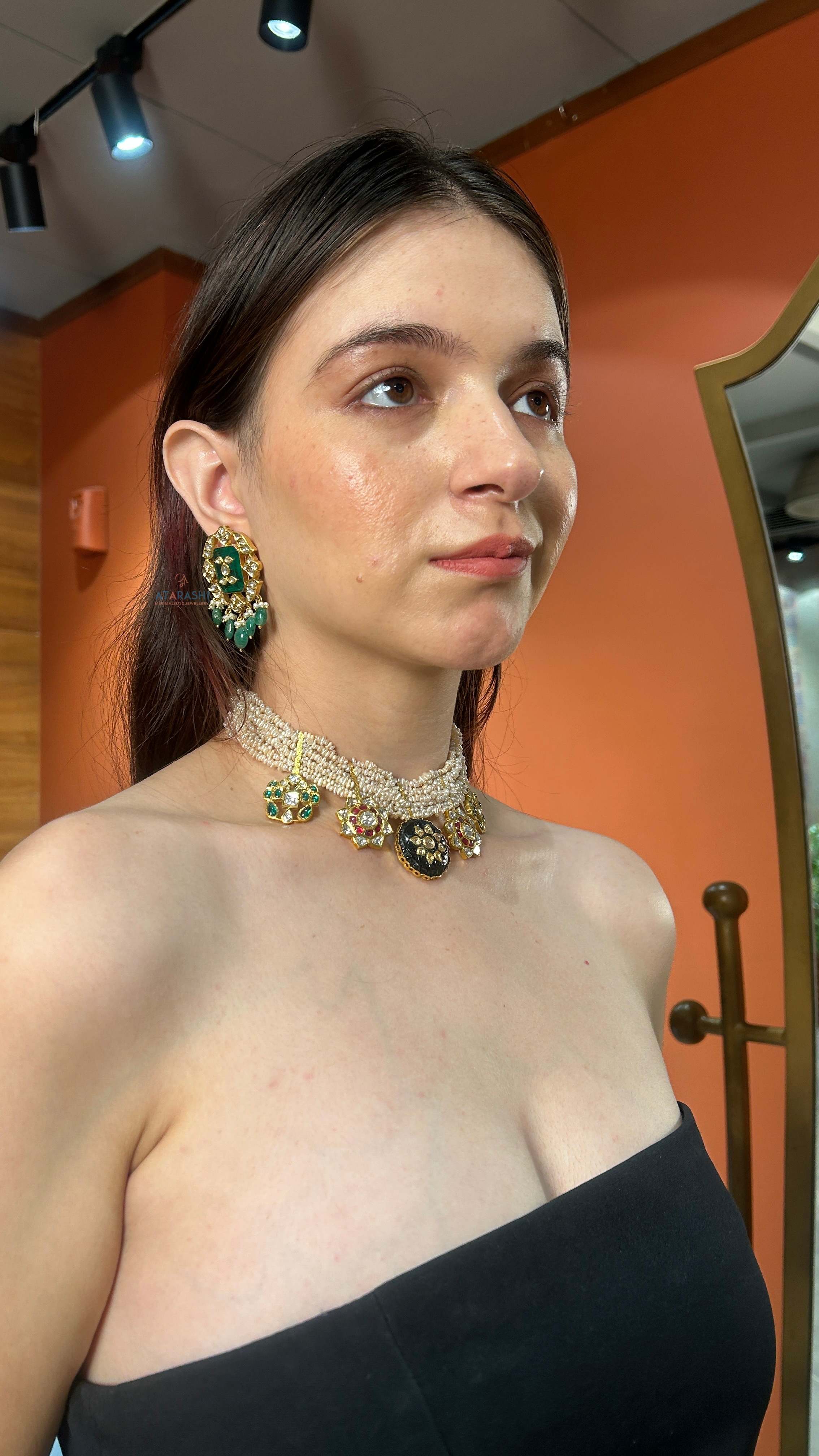 Pearlescent Opulence Earrings