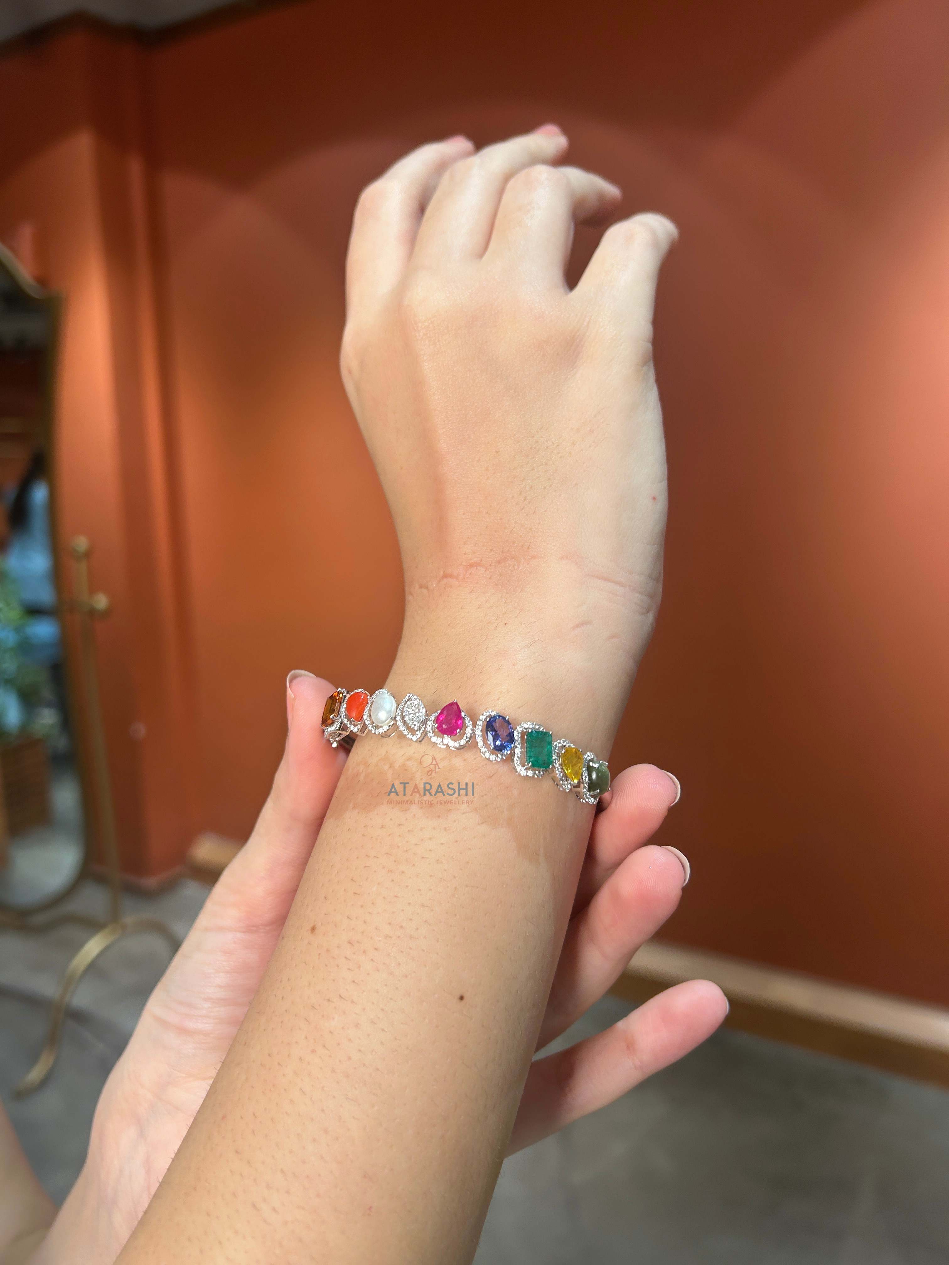 Multicolor Gem Charm