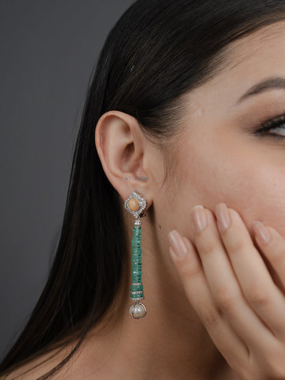 Ocean Mist Drop Earrings