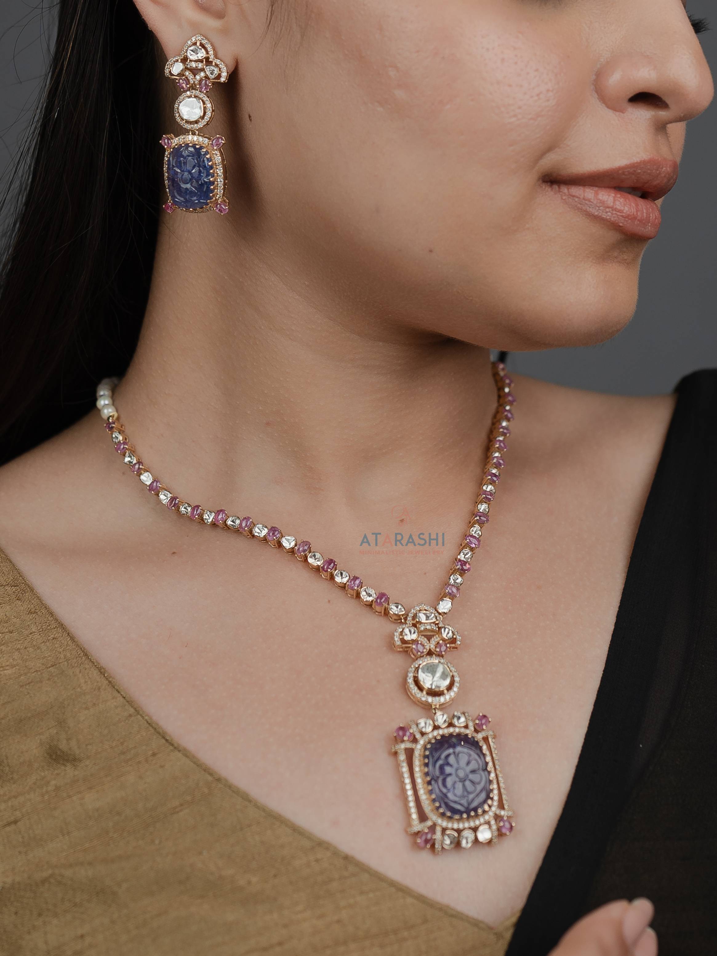 Regal Amethyst Grace Necklace