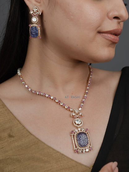 Regal Amethyst Grace Necklace