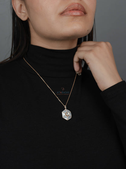 Eternal Halo Pendant Necklace