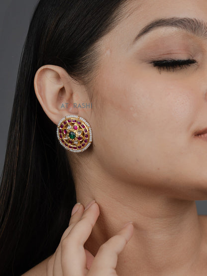 Rudra Chakra Studs